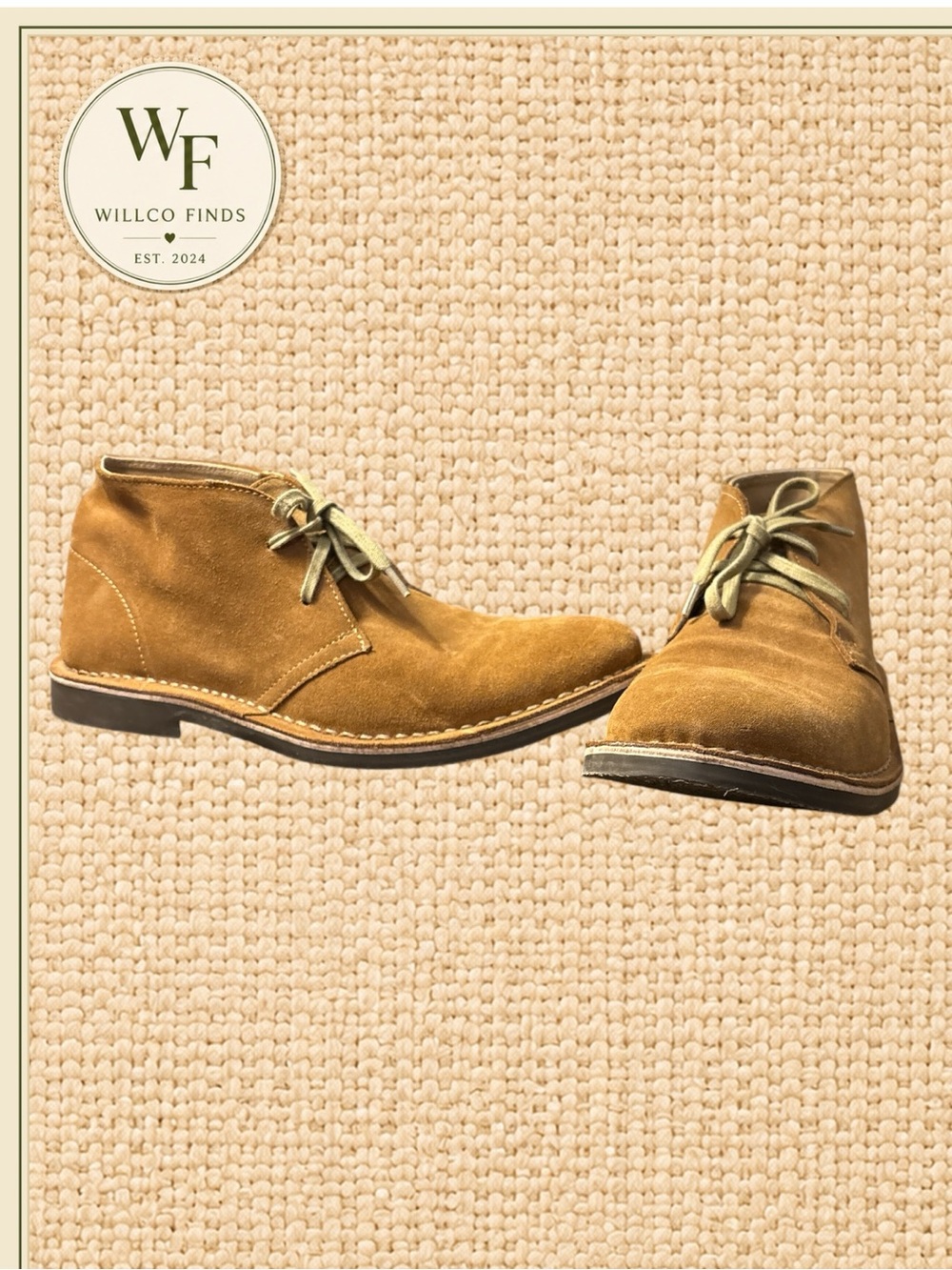American Eagle Men’s Size 11 Tan Suede Leather Chukka Desert Boots